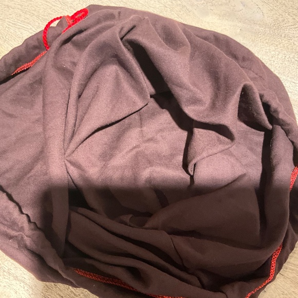 COACH Dust Bag 19x15 Protective Cover Like New Brown with Red/Orange Trim - Picture 5 of 5